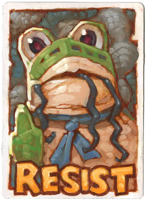 Resist [Psychic Frog], Chuck Lukacs