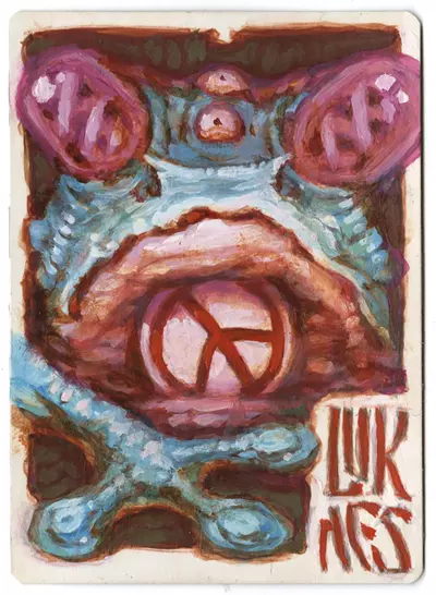 Peace Frog [Psychic Frog], Chuck Lukacs