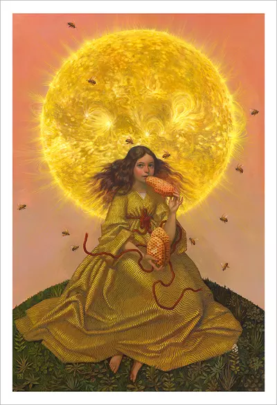 Golden Afternoon [PRINT], Kristin Kwan
