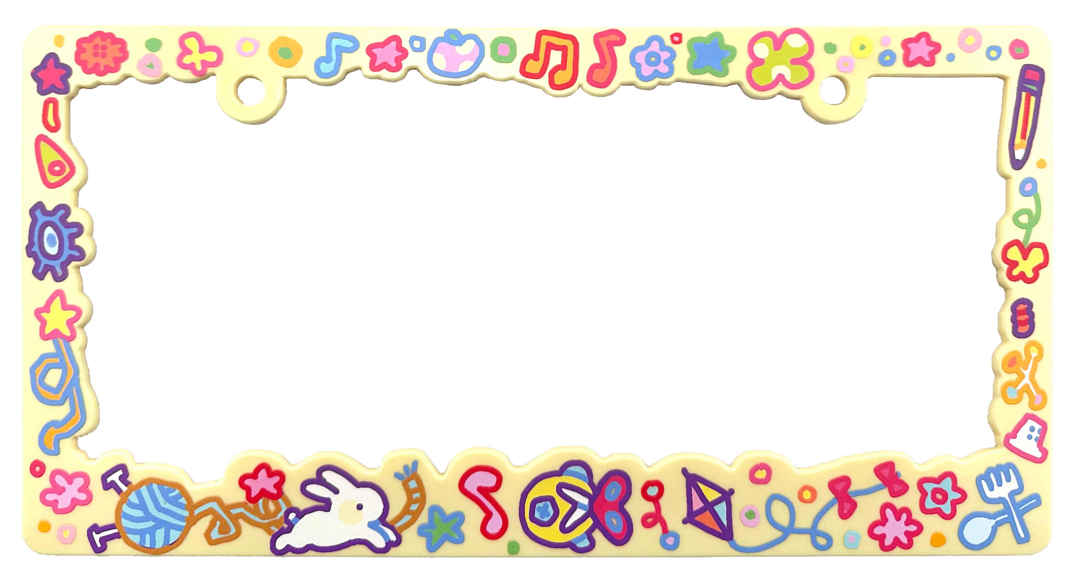 Bunny License Plate , Onenhillion