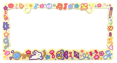 Bunny License Plate , Onenhillion