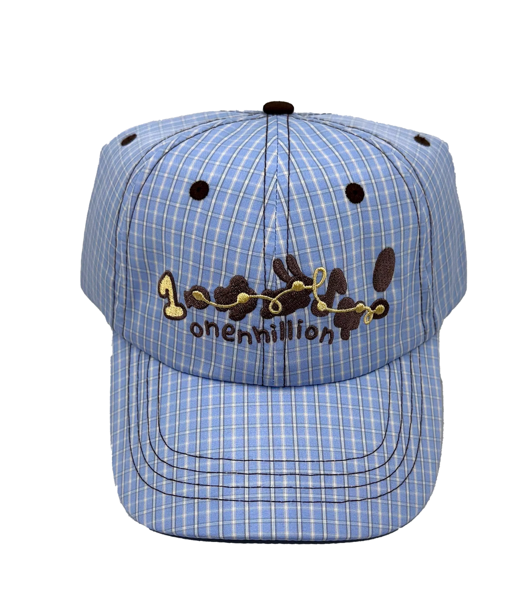 Blue Plaid Cap, Onenhillion