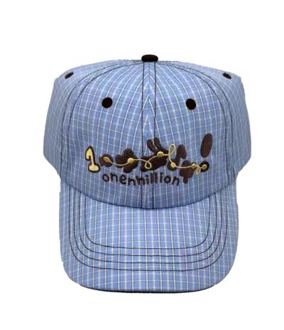 Blue Plaid Cap, Onenhillion