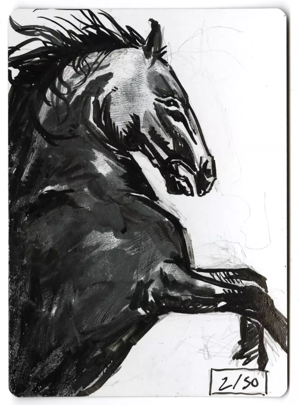 Horse #2 [Overwhelming Forces], Willem Hampson