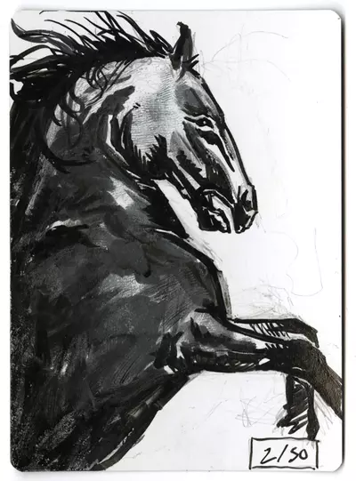 Horse #2 [Overwhelming Forces], Willem Hampson