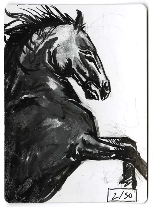 Horse #2 [Overwhelming Forces], Willem Hampson