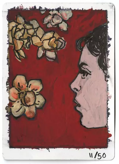 Girl with Daffodils [Overwhelming Forces], Willem Hampson