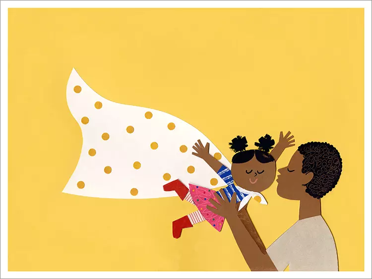 Just in Case You Want to Fly: Cape (Pg. 21-22) [PRINT], Christian Robinson