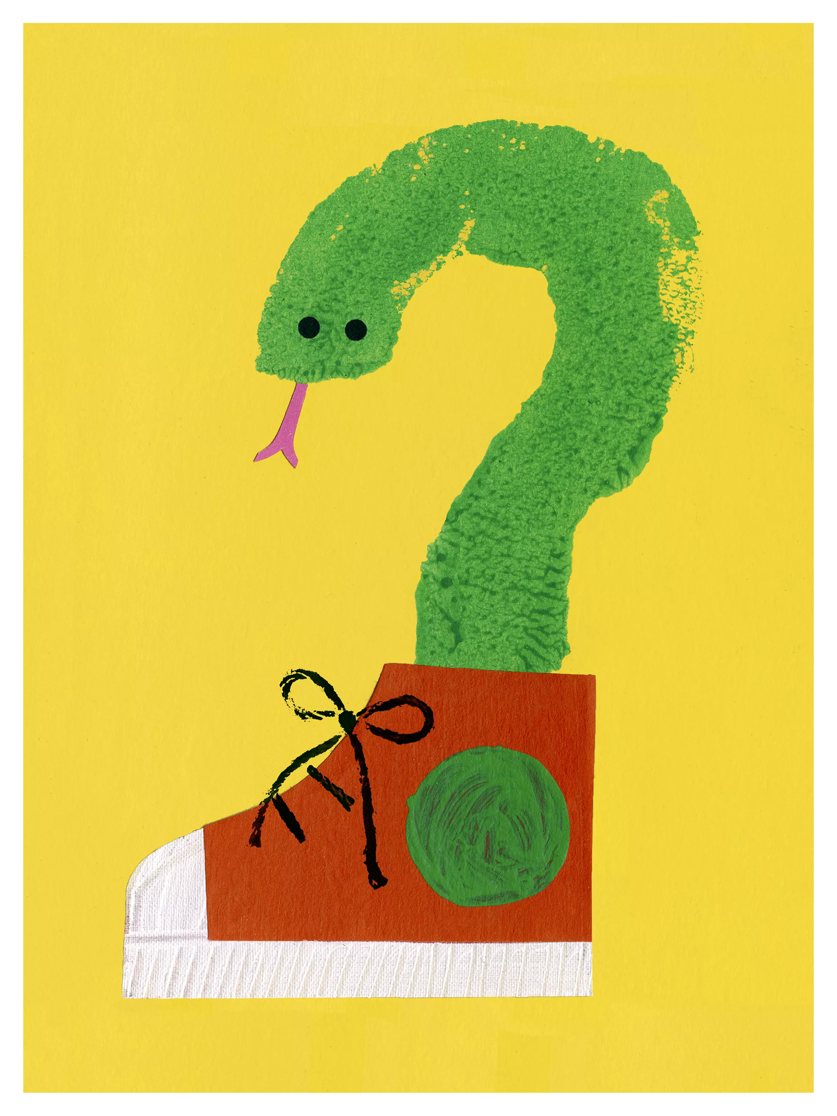 Twenty Questions: Sneaker Snake [PRINT], Christian Robinson