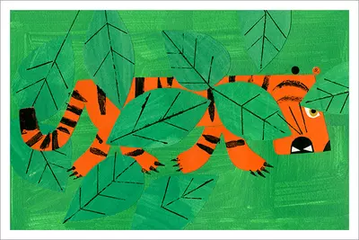 Twenty Questions: Tiger [PRINT], Christian Robinson