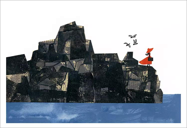 Twenty Questions: Red Dress [PRINT], Christian Robinson