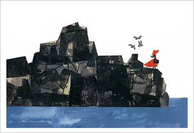 Twenty Questions: Red Dress [PRINT], Christian Robinson