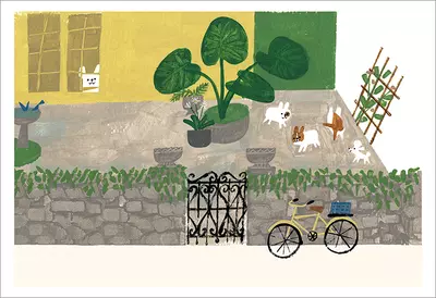 Antoinette: Garden (Pg. 03 - 04) [PRINT], Christian Robinson