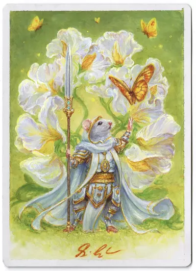 Elspeth with Sweet Pea Wings [Swords to Plowshares], Liiga Smilshkalne