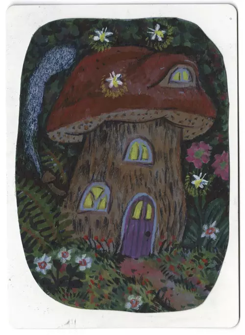 Mushroom Cottage [Door of Destinies], Phoebe Wahl 