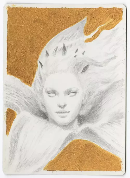 Oona portrait [Oona, Queen of the Fae], Mila Pesic