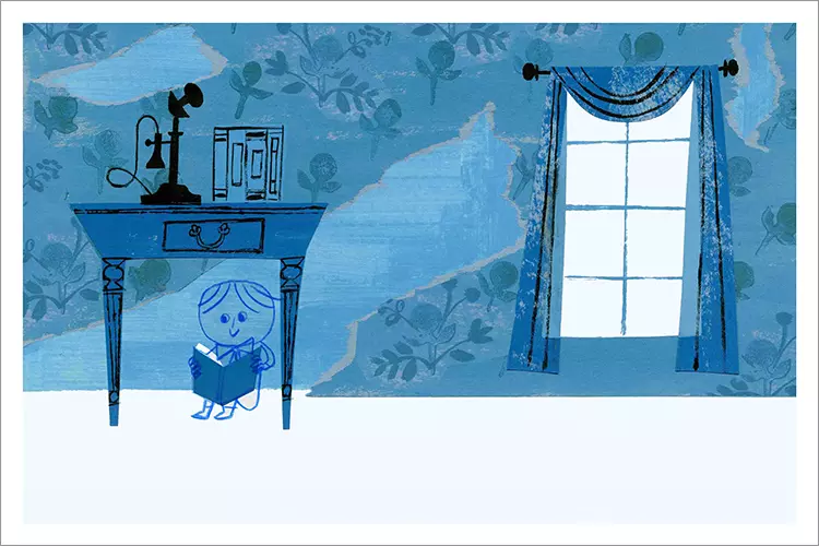 Leo: A Ghost Story: Reading (Pg. 03) [PRINT], Christian Robinson