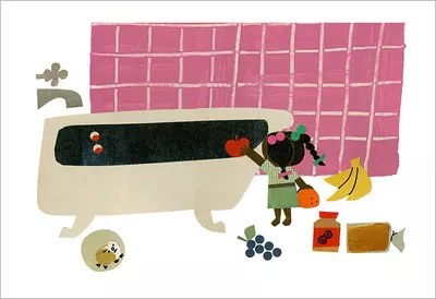 Twenty Questions: Bathtub Beast [PRINT], Christian Robinson