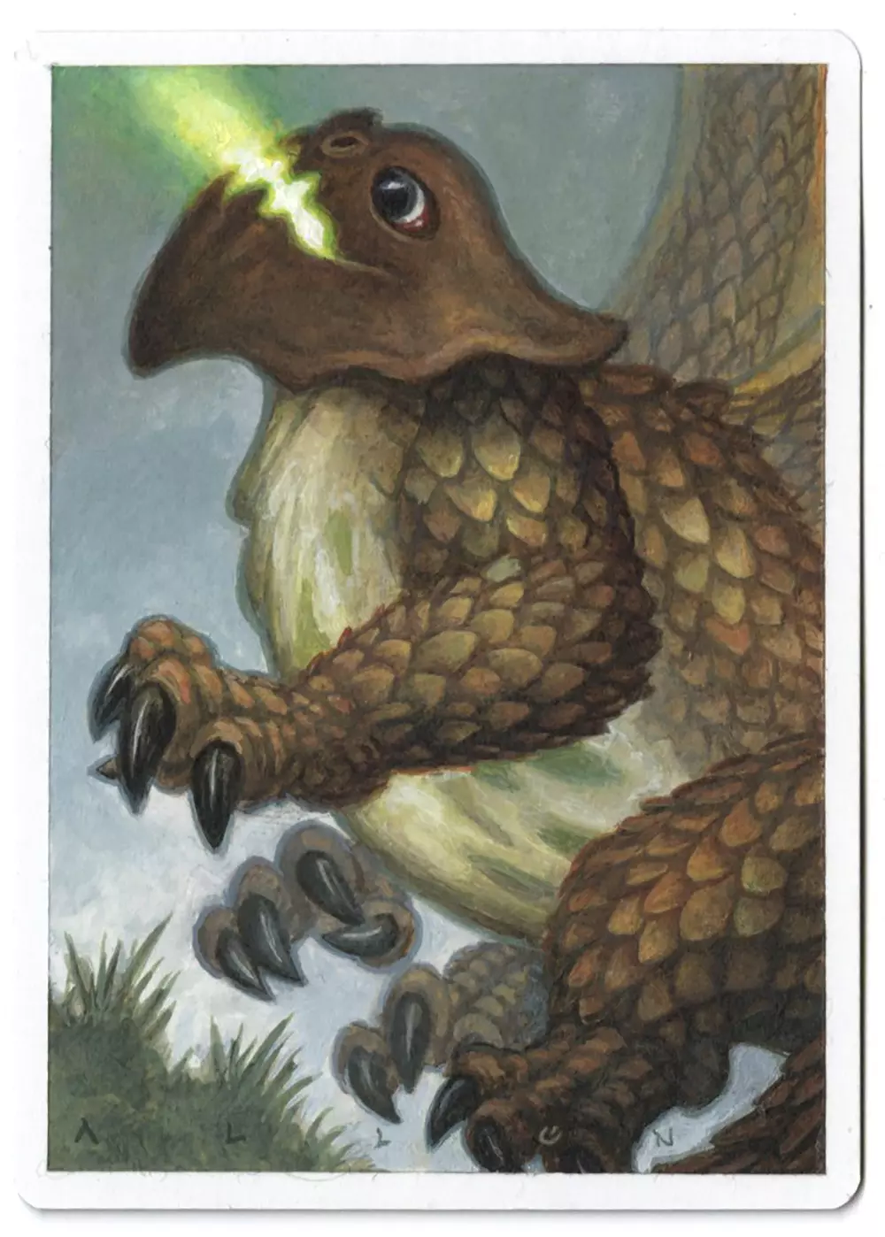 Dromoka (Juvenile) [Dragonlord Dromoka], Allen Douglas