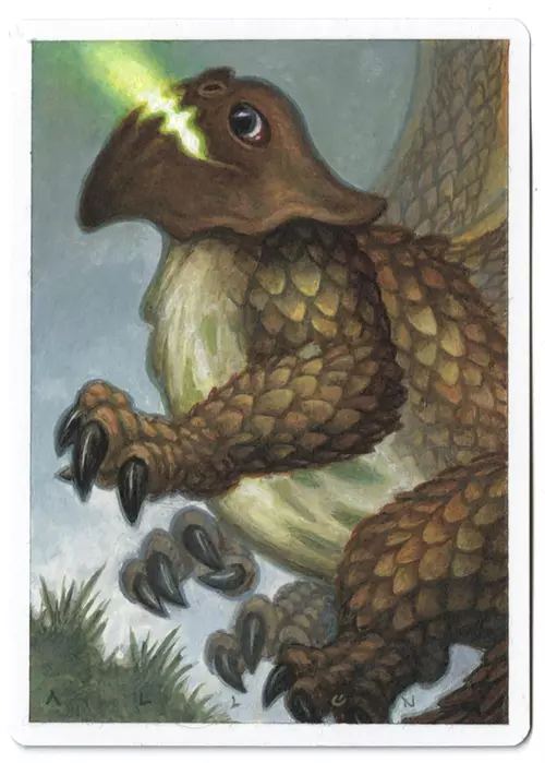 Dromoka (Juvenile) [Dragonlord Dromoka], Allen Douglas