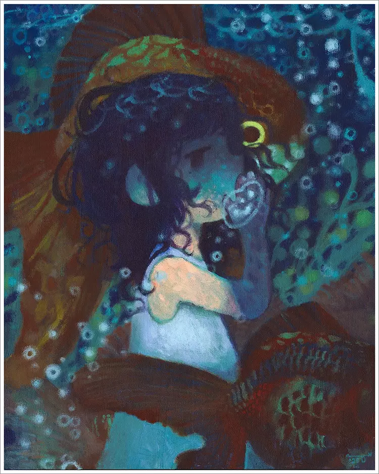 Goldfish Telephone - Nhiclée [PRINT], Onenhillion