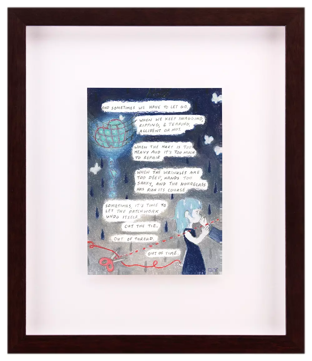  "Patchwork Heart" Cut Thread, Onenhillion