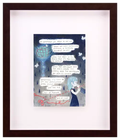  "Patchwork Heart" Cut Thread, Onenhillion