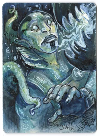 Abe Sapien - Hostile Wildlife [Quicksilver Behemoth], Cara Mitten