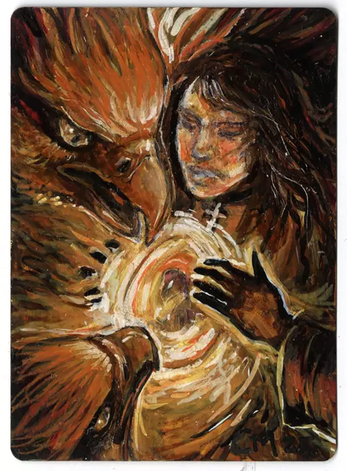 Liz Sherman - Aiding the Firebirds [Mycosynth Lattice], Cara Mitten