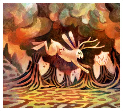 Lavaleaper [PRINT], Matthew Forsythe