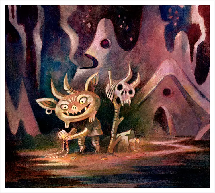 Scuzzback Scrounger [PRINT], Matthew Forsythe