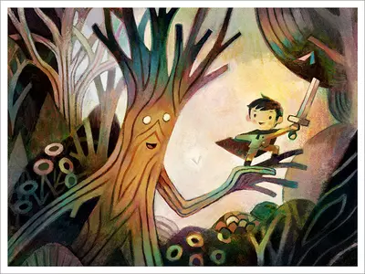 Spry and Mighty [PRINT], Matthew Forsythe