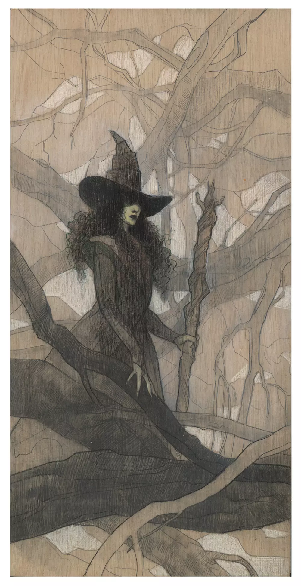 Elphaba in the mother tree, eleeza