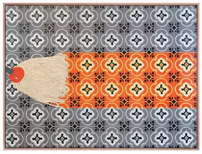 Orange Veil: Franzika Kline, 1962, Marge Dean