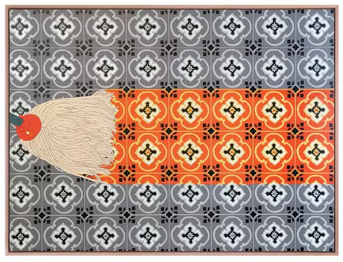 Orange Veil: Franzika Kline, 1962, Marge Dean