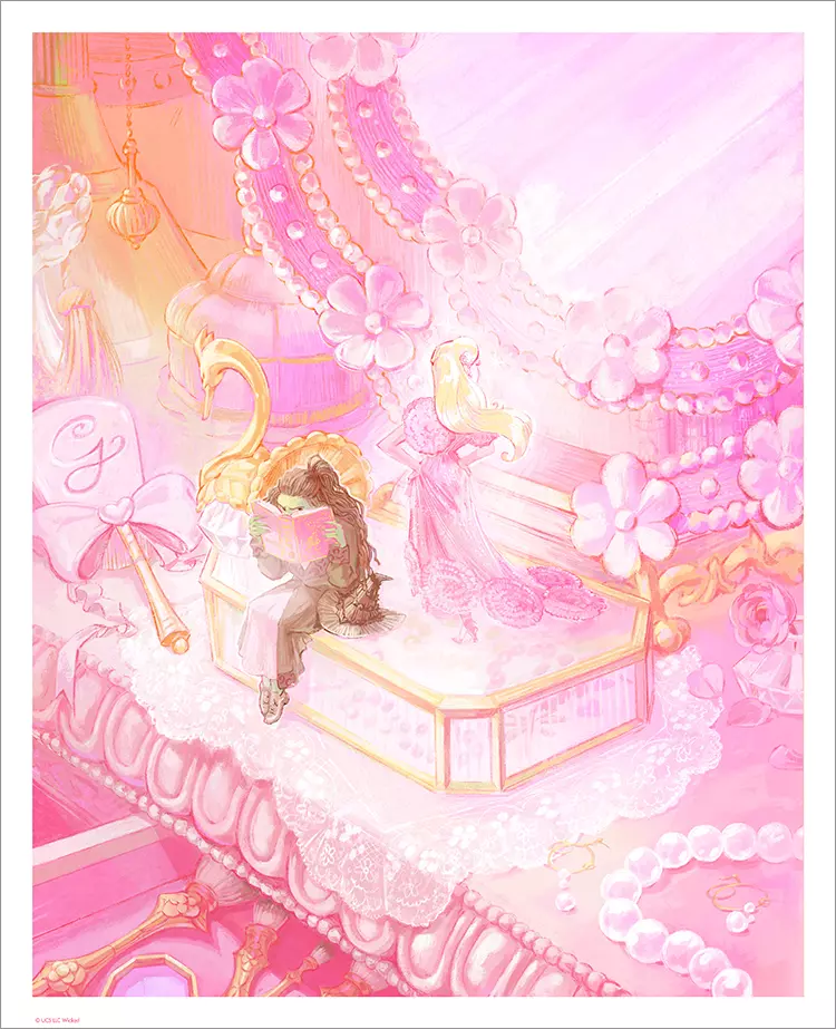 Perfectly Pink [PRINT], Rachel Elese