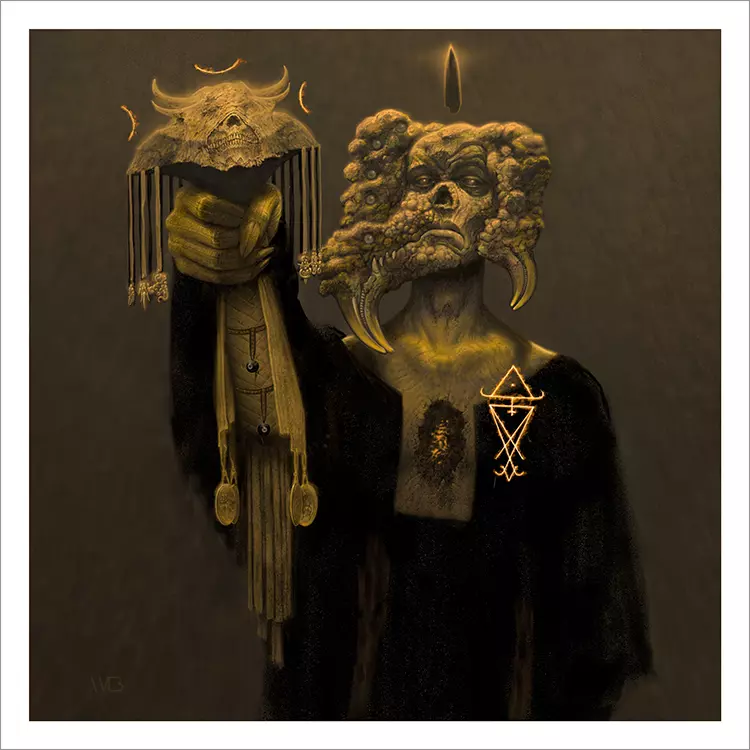 Luciferian Priest [PRINT], Wayne Barlowe