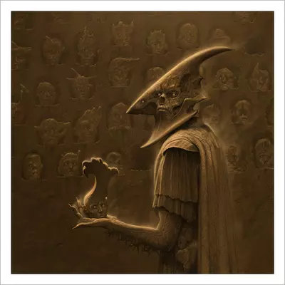 The Collector [PRINT], Wayne Barlowe