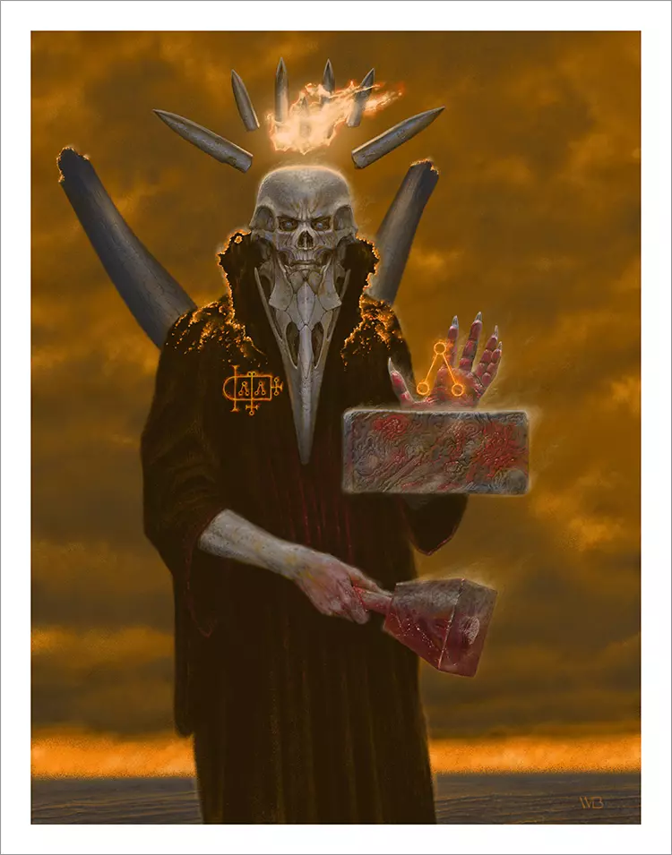 The First Brick [PRINT], Wayne Barlowe