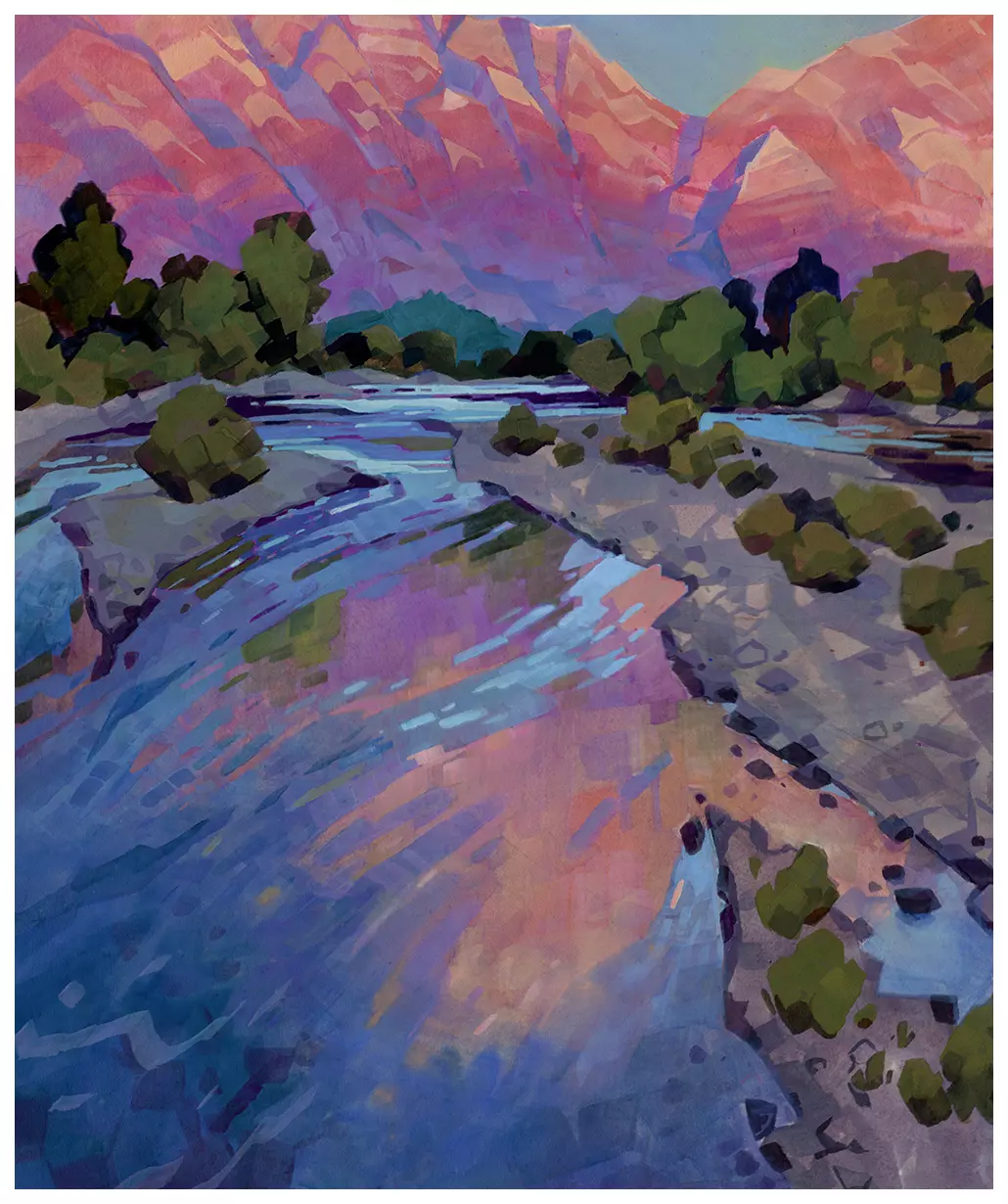 Evening on the Goat, Laura Bifano