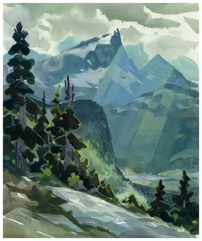 View of Albert Edward, Laura Bifano