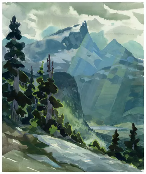 View of Albert Edward, Laura Bifano