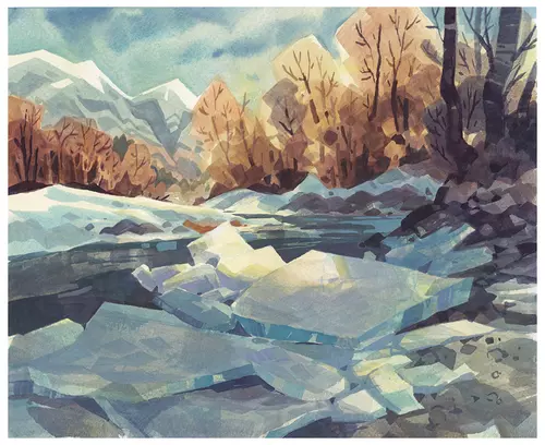 Winter On the Goat, Laura Bifano