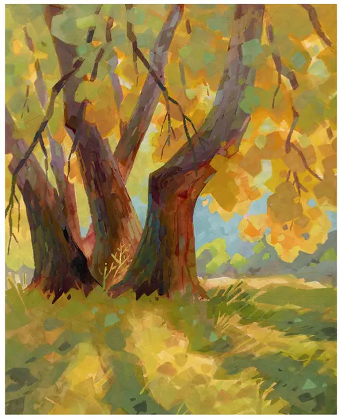 Cottonwood Glow, Laura Bifano
