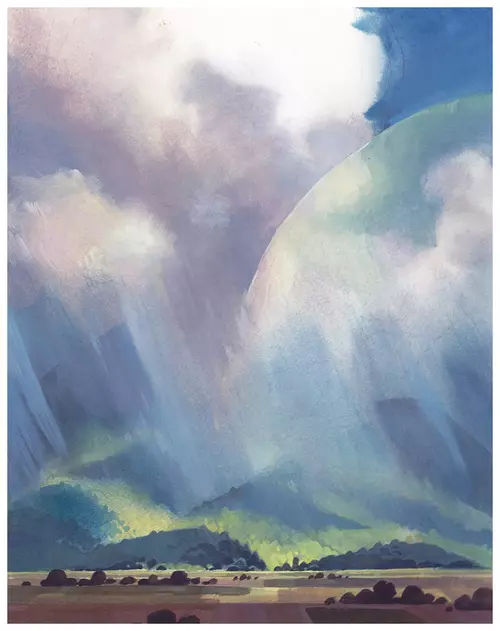 Rain across the Valley, Laura Bifano