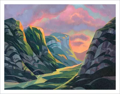 Haute Gorges [PRINT], Laura Bifano