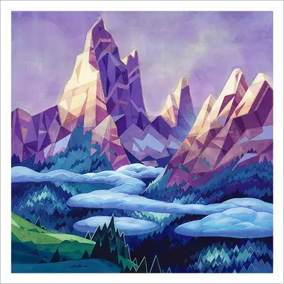 Hozomeen [PRINT], Laura Bifano