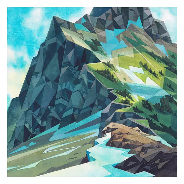 Lady Peak [PRINT], Laura Bifano