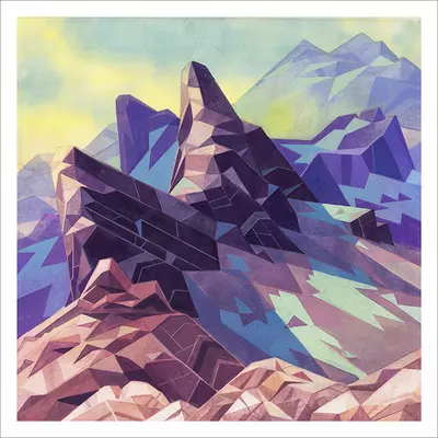 Tricouni Descent [PRINT], Laura Bifano