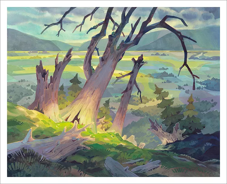 View from Thompson [PRINT], Laura Bifano